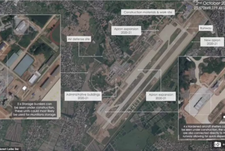 Satellitenbilder zeigen, dass China seine Militärstützpunkte gegenüber Taiwan aufgerüstet hat, als jüngster Hinweis auf Invasionspläne