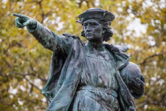Völkermord Feiern: Christoph Kolumbus Eroberung Amerikas