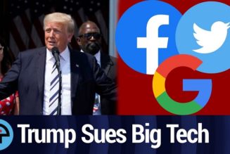 YouTube zensiert das Video von ACU, in dem Donald Trump eine Klage gegen Big Tech ankündigt