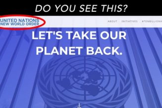 Die Website Der Neuen Weltordnung Der Vereinten Nationen Zeigt Einen Verzweifelten Tiefen Staat