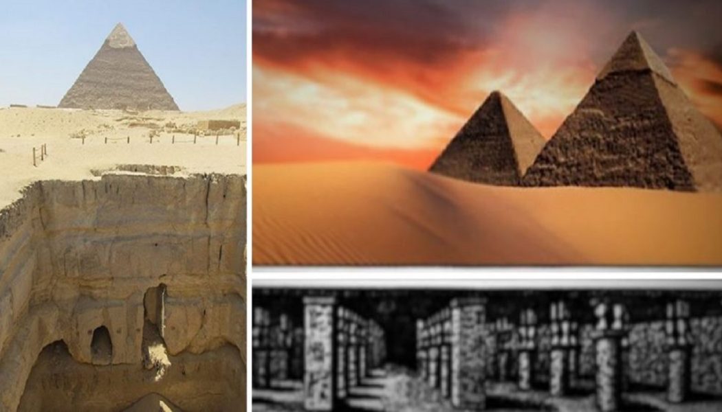 Experten Behaupten, Dass Es Unter Den Pyramiden Von Gizeh Eine Verlorene, Unterirdische „Stadt“ Gibt