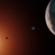 TRAPPIST-1-Sonnensystem: Heimat potenziell bewohnbarer sicherer Planeten