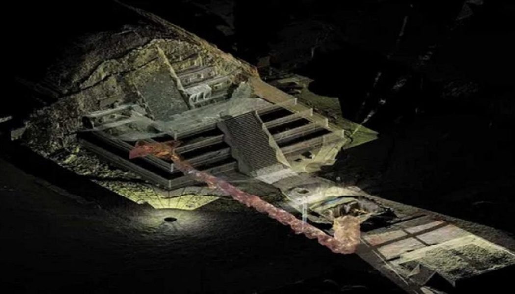 Quecksilbersee unter der mexikanischen Pyramide entdeckt