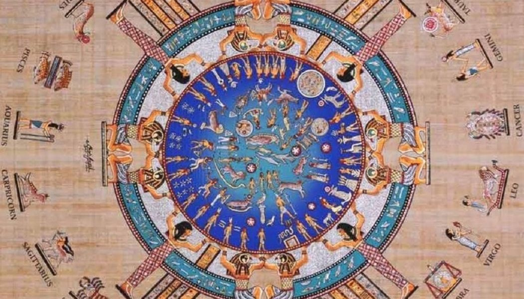 Dendera Zodiac Ist Eine Der Ältesten Astronomischen Botschaften, Die Der Menschheit Hinterlassen Wurden