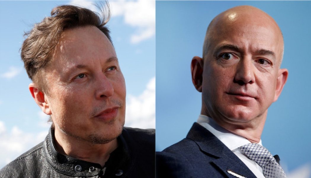 Menschliche Expedition zum Mond: Wo ist der Showdown zwischen Elon Musk und Jeff Bezos?