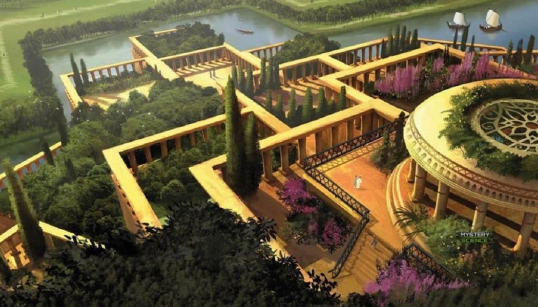 Die erstaunlichen Hängenden Gärten von Babylon