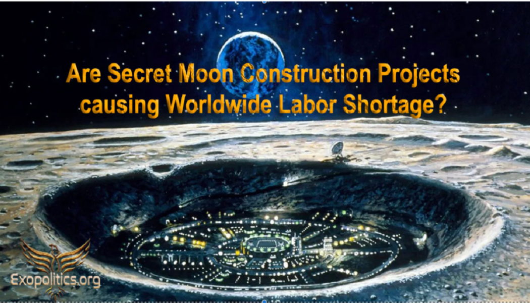 Verursachen geheime Moon-Bauprojekte weltweiten Arbeitskräftemangel?