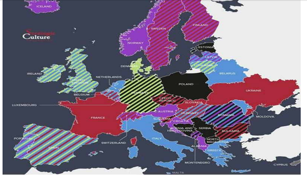 Visualisierung, wie die Europäer an ihren Strom kommen