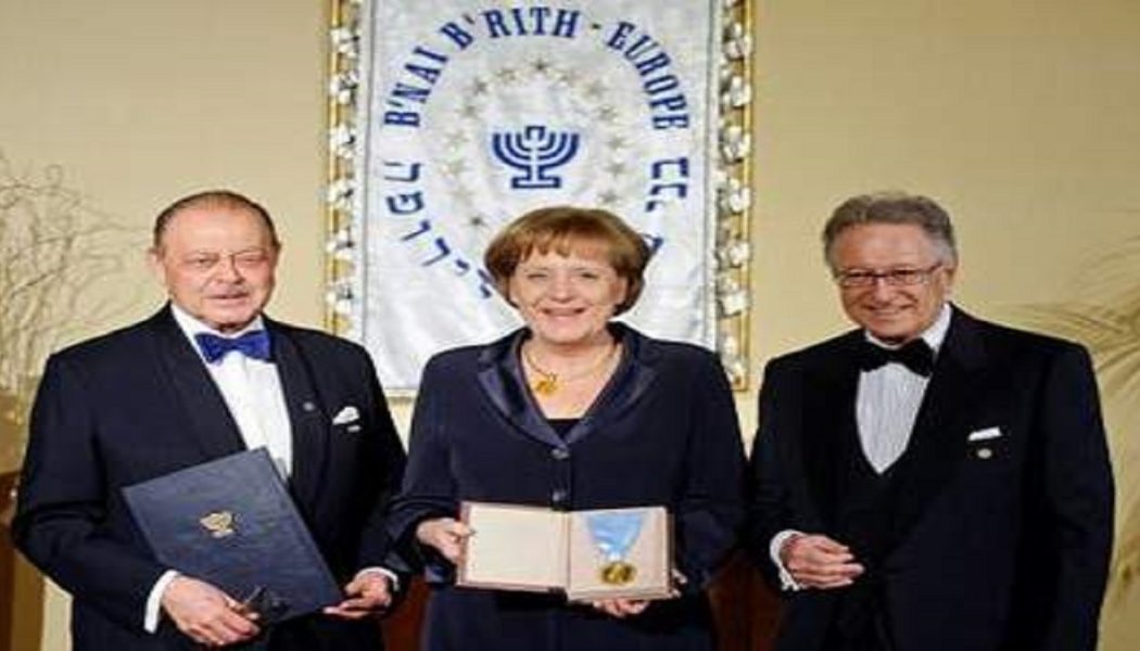 Merkel – Zionistische Jüdin – Mitglied des B’nai-B’rith-Ordens