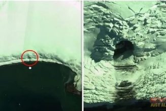 Mysteriöse Höhle Mit Treppen In Der Antarktis Mit Hilfe Von Google Earth Gefunden (Video)