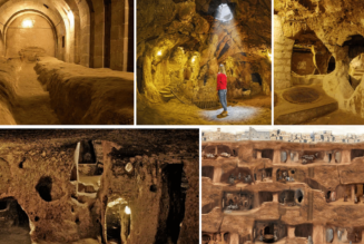 Geschichte über Derinkuyu, eine unglaubliche unterirdische Stadt in der Türkei, die 18 Stockwerke tief ist und von einem Einheimischen entdeckt wurde, der sein Haus renovierte