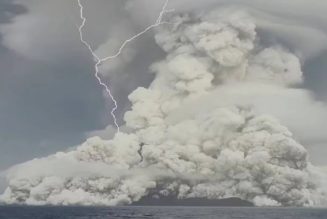 600.000 Blitzeinschläge: Während Des Ausbruchs Des Tonga-Vulkans Wurde Ein Beispielloser Elektrischer Amoklauf Registriert