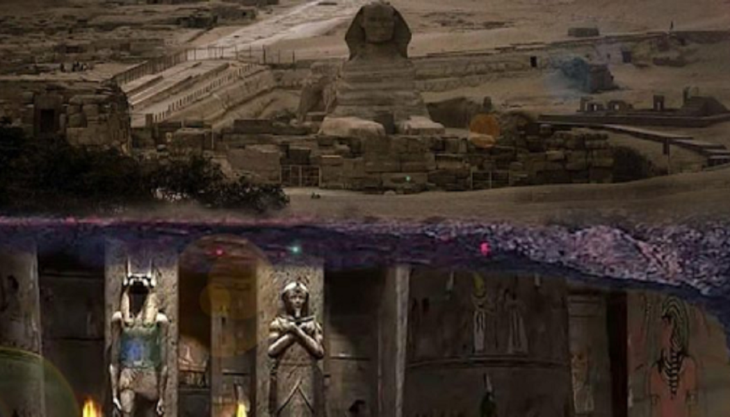 Große Sphinx Von Gizeh: Den Eingang Zu Einer Geheimen Stadt Verstecken?￼