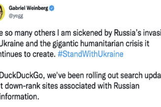 DuckDuckGo Beendet Neutralität – Wird Websites Herabstufen, Die „Mit Russischer Desinformation In Verbindung Gebracht Werden“
