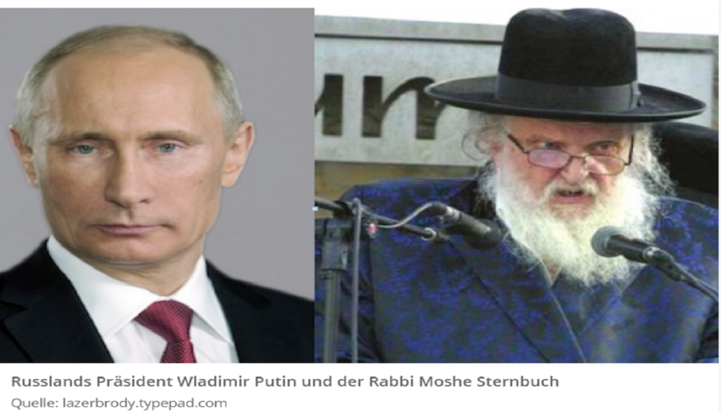 Spektakuläre Rabbiner-Worte «Erstarktes Russland zeigt, dass der Messias kommt»