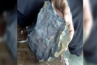 Geld fiel vom Himmel – Seltener Meteorit im Wert von 10 Millionen BRL fällt auf das Dach eines Hauses