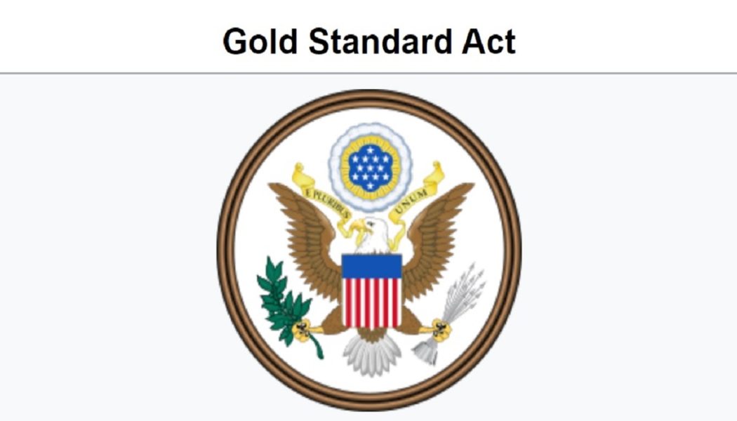 Gold Standard Act, genehmigt am 14. März 1900