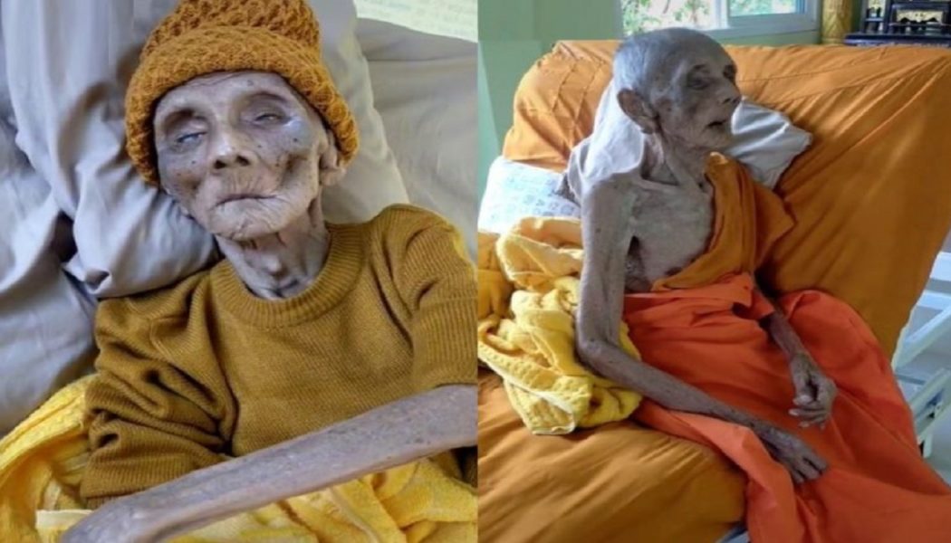 Es Entstehen Aufnahmen Eines 163-Jährigen Mönchs, Der Die Selbstmumifizierung Praktiziert