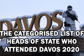 Vollständige Liste Der Staatsoberhäupter, Die Am „Davos 2020“ Des Weltwirtschaftsforums Teilgenommen Haben