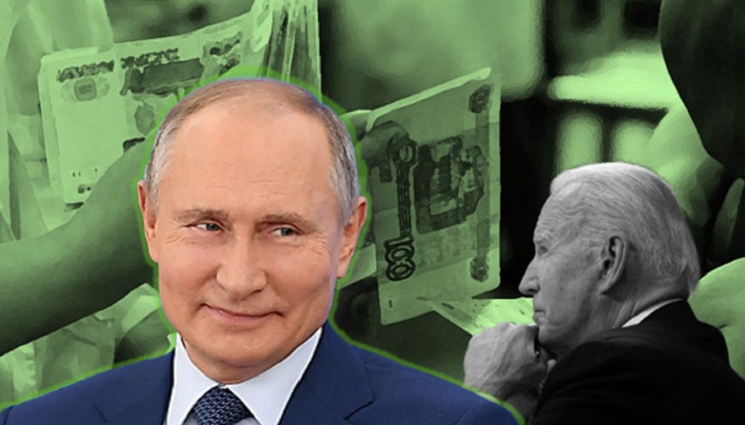 Durch die Koppelung von Gold an den Rubel hat Russland gerade die Schlagkraft des Dollars auf den Weltmärkten vernichtet