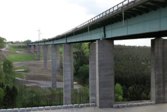Vollsperrung der A45: Laserscan an „Schwester“ der Talbrücke Rahmede