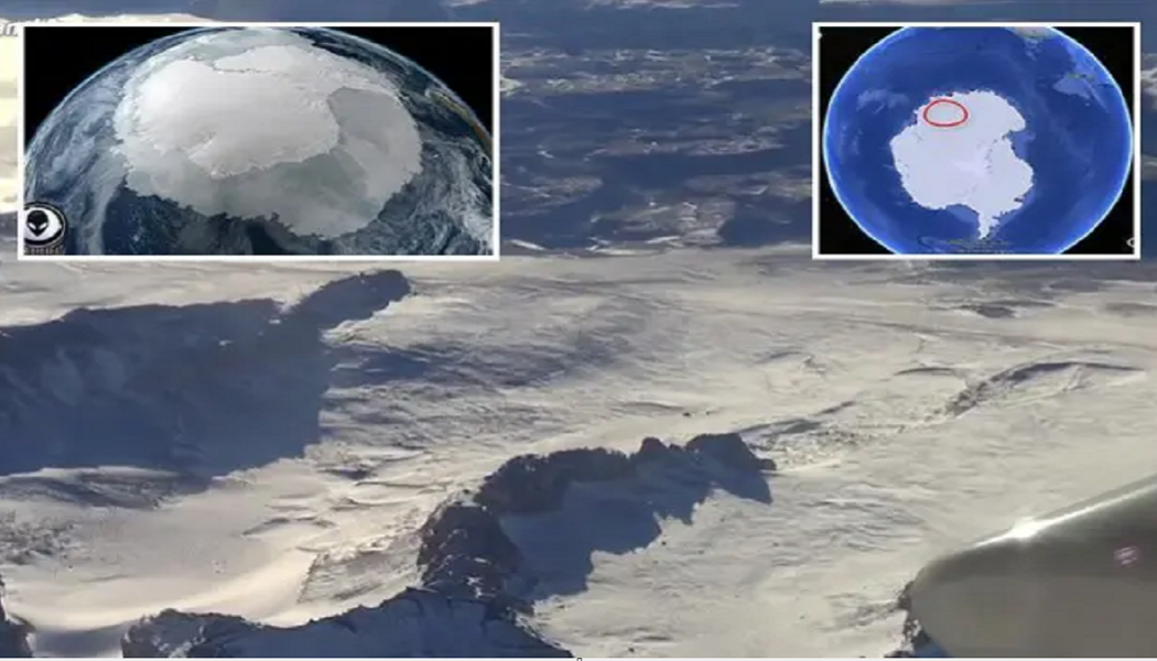 Satellit Entdeckt Riesiges Objekt, Das Unter Der Gefrorenen Wüste Der Antarktis Versteckt Ist