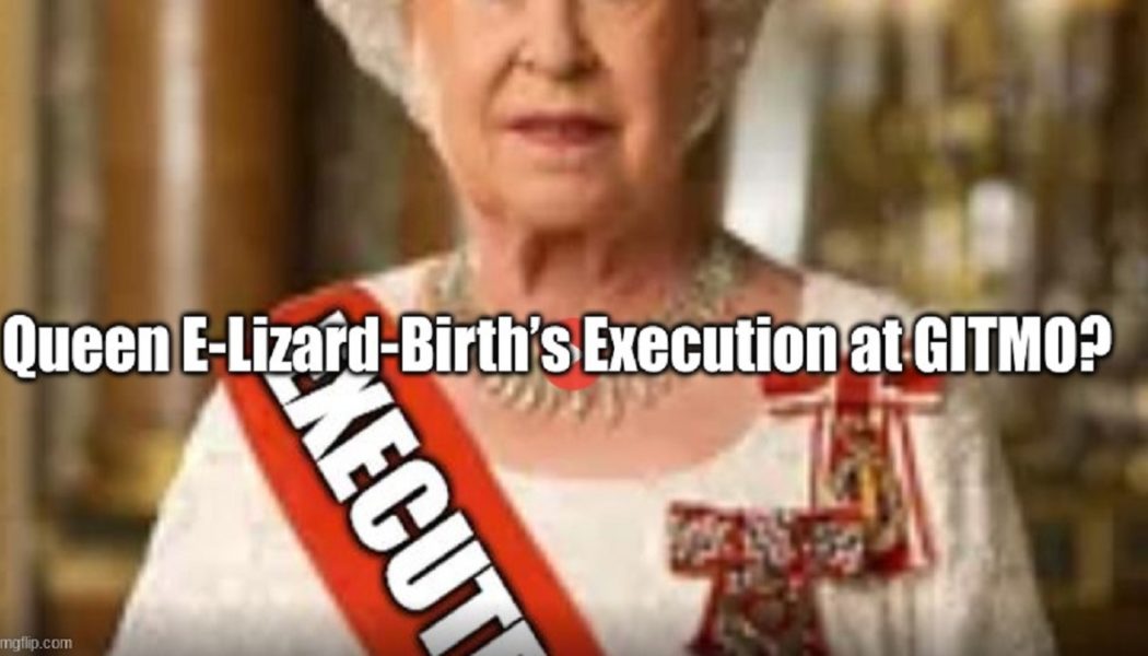 Hinrichtung von Queen E-Lizard-Birth bei GITMO? (Video)