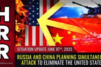 ROTER ALARM: Russland und China planen einen gleichzeitigen Angriff, um die Vereinigten Staaten zu eliminieren und Nordamerika zu besetzen