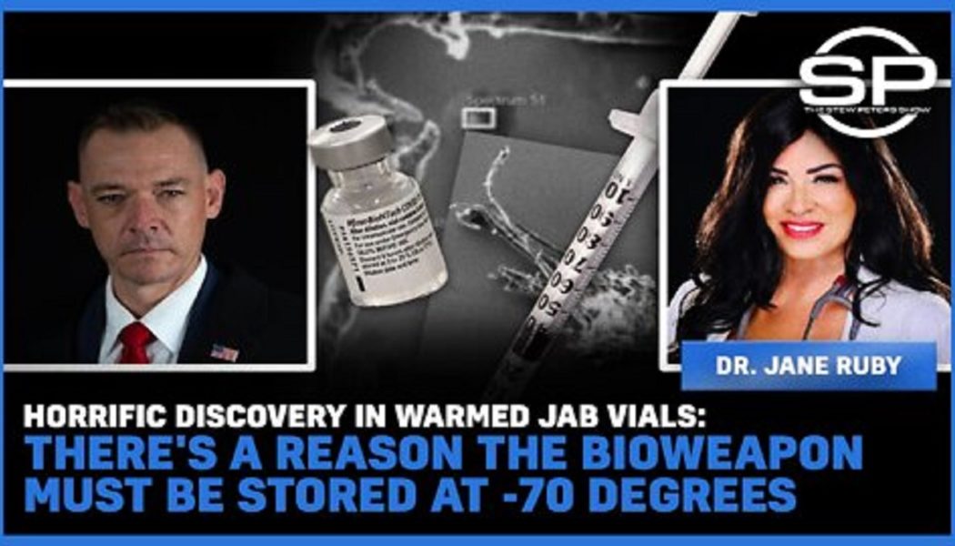 Schreckliche Entdeckung in erwärmten Jab-Fläschchen: Es gibt einen Grund, warum die Biowaffe bei -70 Grad gelagert werden muss! – Dr. Jane Ruby – Muss Video