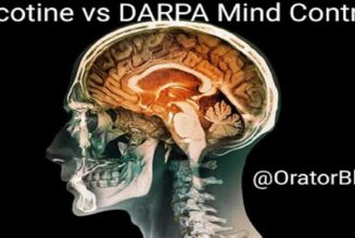 Nikotin vs. DARPA Mind Control. Nikotin blockiert die Blut-Hirn-Schranke. Biden blockiert Nikotin.