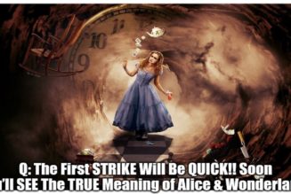 F: Der First Strike wird schnell sein! Bald werden Sie die wahre Bedeutung von Alice & Wonderland sehen (Video)