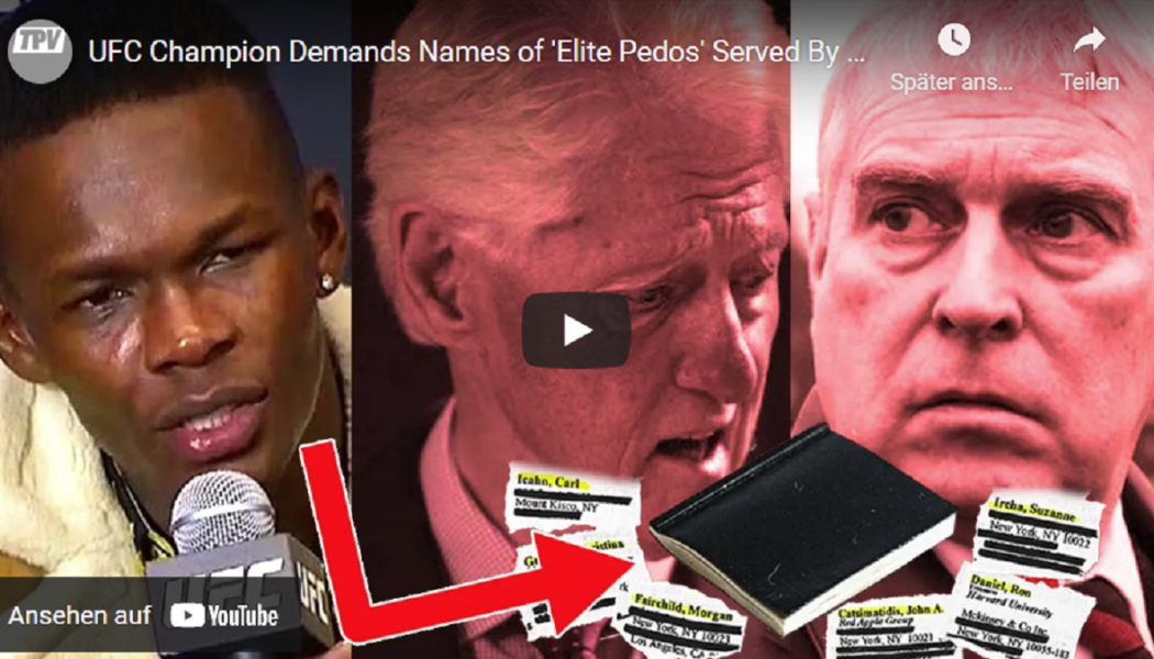 „Unter den Teppich gekehrt“: UFC-Champion fordert Namen von „Elite-Pedos“, die von Epstein und Maxwell bedient werden