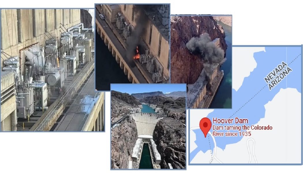 Hoover-Staudamm/Lake Mead/Las Vegas Nachrichten, von denen sie nicht wollen, dass Sie sie jemals hören!! Explosion des Hoover-Staudamm-Transformators erklärt!!