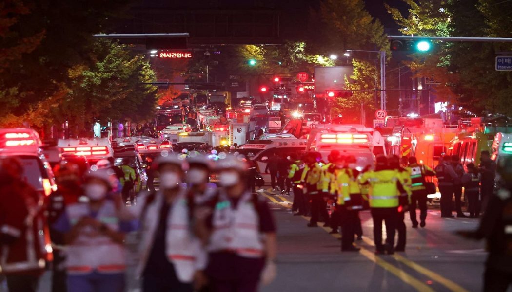 Dutzende Tote bei Massenpanik in Seoul Bei Halloween-Feiern in Seoul