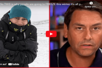 Das ist also der Grund, warum die Leute diesen Winter einfrieren werden, es ist alles geplant! – Redigierte Nachrichten