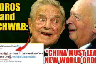 Klaus Schwab und George Soros erklären, dass China die neue Weltordnung anführen muss