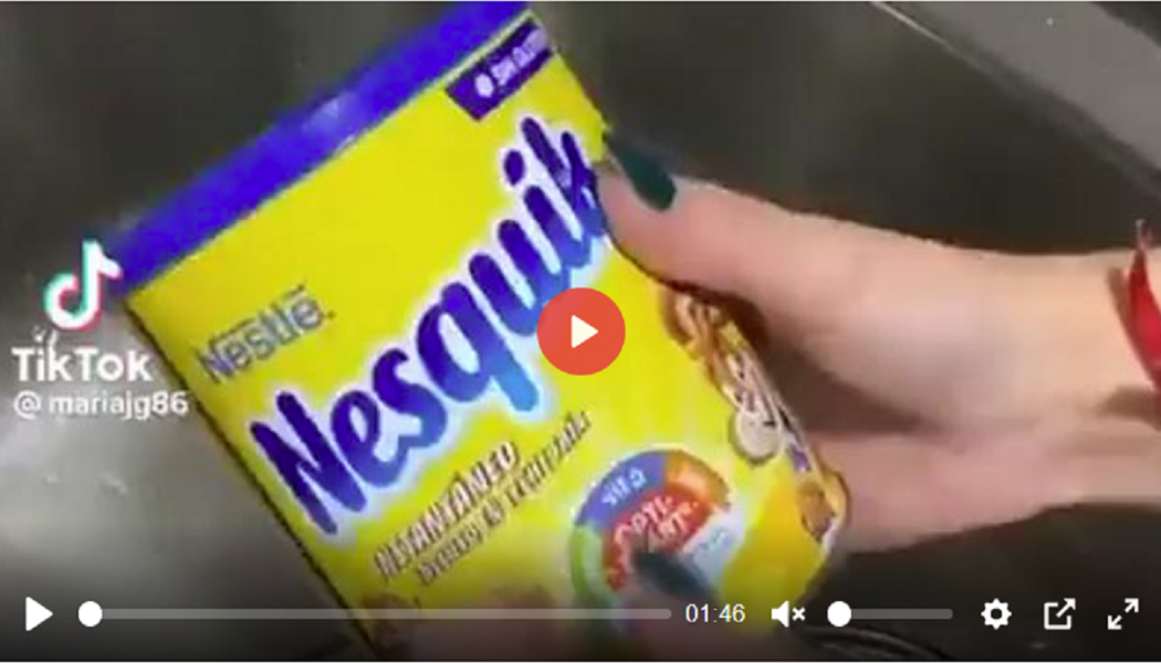Nestlé Schokoladenmilch: mit Maden