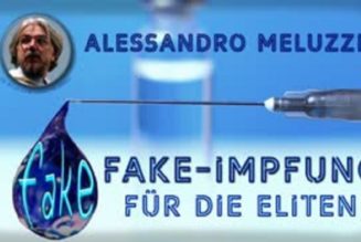 Alessandro Meluzzi: Kriminologe bestätigt Fake-Impfung für die Eliten