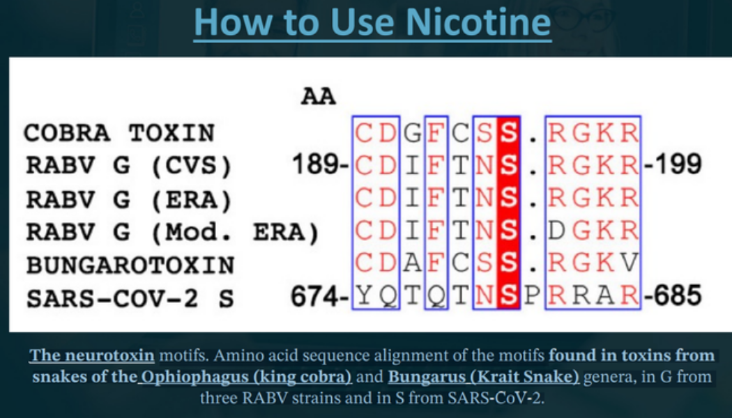 Nikotinsucht ist eine Lüge: Mit Nikotinpräparaten globales COVID verhindern