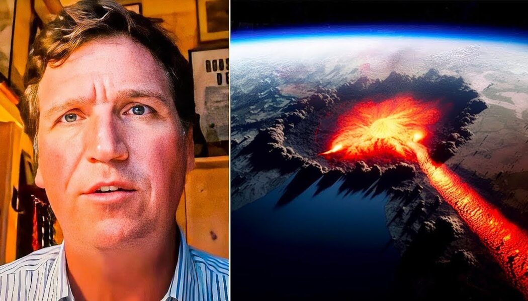 Tucker Carlson warnt vor einem 100 Fuß breiten Spalt, der den Yellowstone-Vulkan gerade geöffnet hat