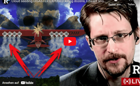 Cloud-Seeding-Katastrophe mit Dutzenden Todesopfern aufgedeckt, Edward Snowden kritisiert den Kongress! – Redigierte News Live