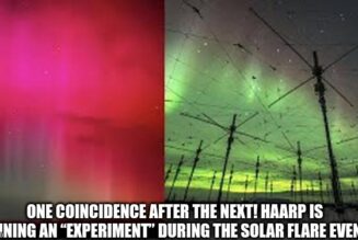 Ein Zufall nach dem anderen! HAARP führt während des Sonneneruptionsereignisses ein „Experiment“ durch! (Video)