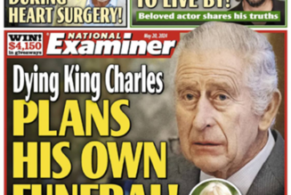 sterbender König Charles Planen Sie Ihre eigene Beerdigung