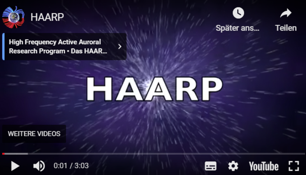 HAARP hat die Aurora erschaffen!! Der Übeltäter der Aurora: HAARP-Transmissionsexperimente in der Ionosphäre von gestern, 8. bis 10. Mai