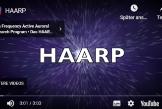 HAARP hat die Aurora erschaffen!! Der Übeltäter der Aurora: HAARP-Transmissionsexperimente in der Ionosphäre von gestern, 8. bis 10. Mai