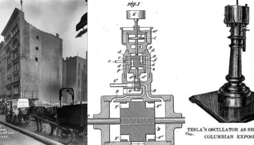 Erdbebenmaschine von Nikola Tesla: Passt in jede Manteltasche