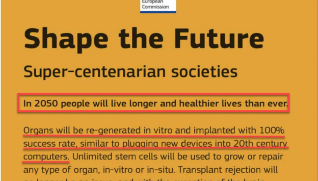 Präsentation des Transhumanismusplans „Shaping the Future“ der Europäischen Kommission – Was jetzt passiert