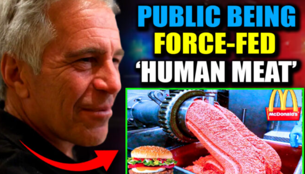 Epstein-Akten enthüllen: Eine „kannibalische“ Elite zwangsernährt die Massen mit menschlichen Überresten.